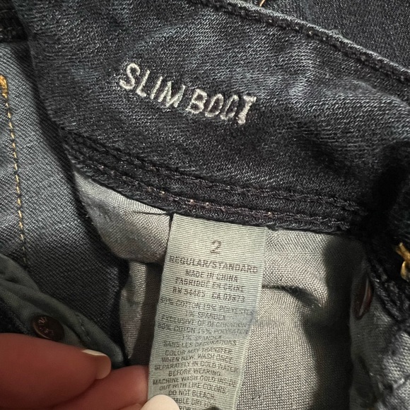 Pre-loved American Eagle super stretch slim boot - Picture 4 of 5